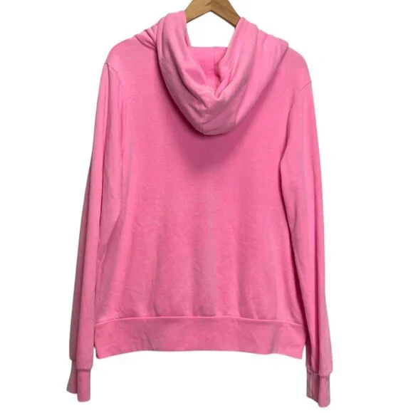 Aviation Nation Neon Pink 5-stripe Zip Up Hoodie - Picture 5 of 10